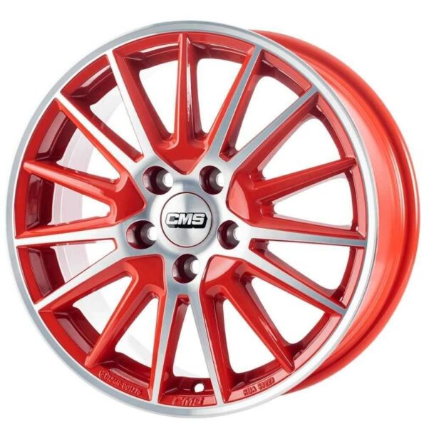 CMS C23 Diamond Red Gloss 6x15 4x98 ET40 CB58,1 60° 600 kg C23 605 40 23 DRED