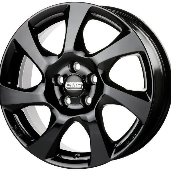 CMS C24 Complete Black Gloss 6x15 5x114.3 ET38 CB66,1 60° 600 kg C24 605 38 65 CBG