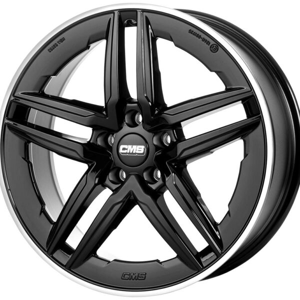 CMS C29-AERO Diamond Rim Black Gloss 8,5x18 5x114.3 ET40 CB64,1 60° 800 kg C29 858 40 64S DRB TE