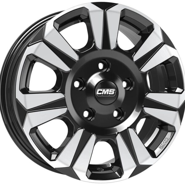 CMS C31 Diamond Black Gloss 6,5x16 5x130 ET60 CB89,1 (No M16) 60° 1150 kg C31 656 60 73 DB