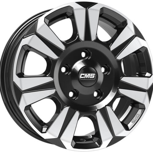 CMS C31 Diamond Black Gloss 6,5×17 6×130 ET62 CB84,1 R14 1150 kg C31 657 62 90S DB