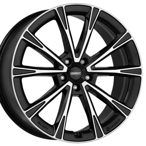 Dezent AR dark Black/polished 7,5×18 5×112 ET49 CB66,6 R14 780 kg TARF8BP49E