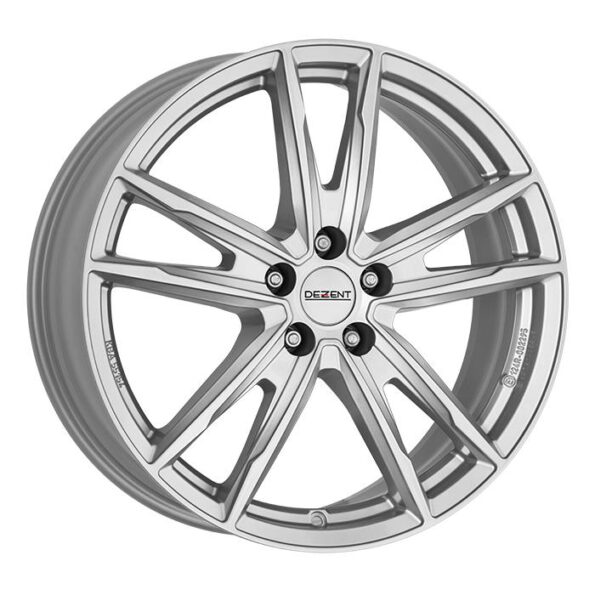 Dezent KF Silver 6,5x17 5x100 ET48 CB57,1 R13 725 kg TKF96SA48E
