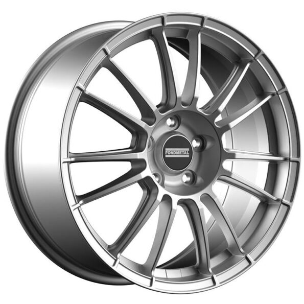 Fondmetal 9RR Glossy Silver 11x20 5x130 ET66 CB71,6 R14 680 kg RF05840