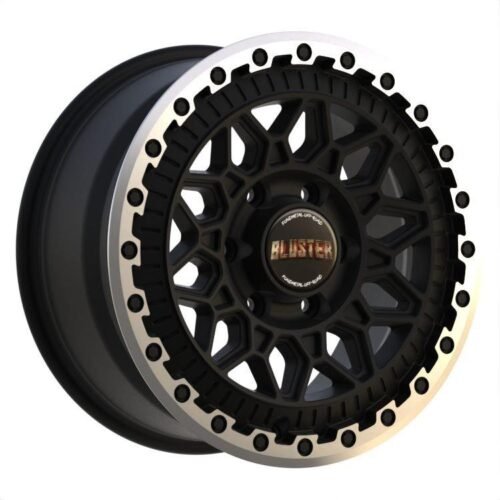 Fondmetal Bluster Matt Black Machined Lip 8,5×17 6×139.7 ET50 CB93,0 60° 1250 kg RF19392