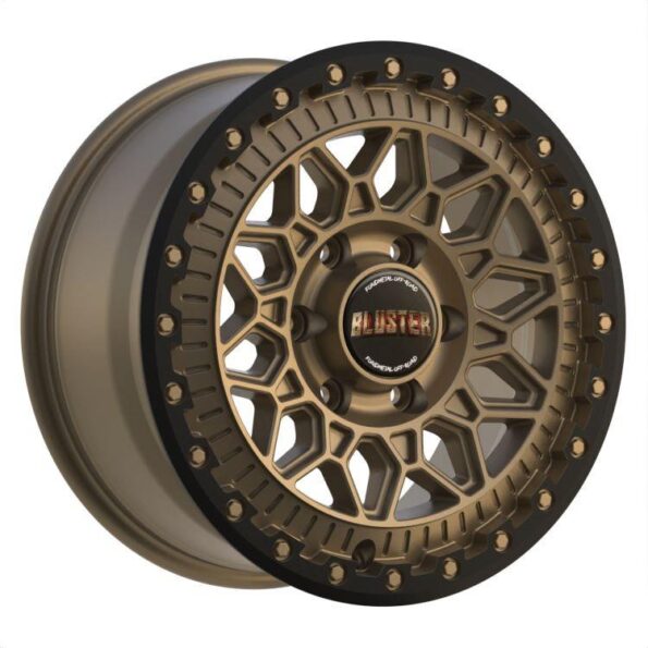 Fondmetal Bluster Matt Braun Black Lip 8,5x17 6x139.7 ET50 CB93,0 60° 1250 kg RF19412