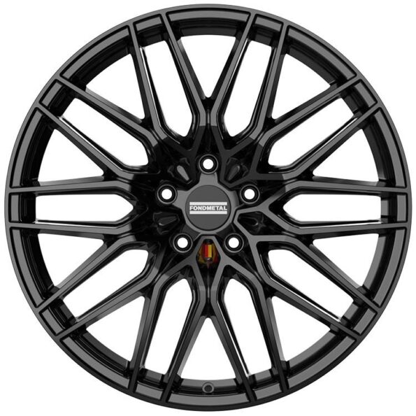 Fondmetal Cratos Glossy Black 11,5x22 5x120 ET37 CB74,1 60° 1050 kg RF18872