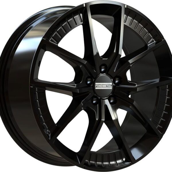Fondmetal Elatha Glossy Black 9x20 5x112 ET46 CB66,5 R13 930 kg RF19065