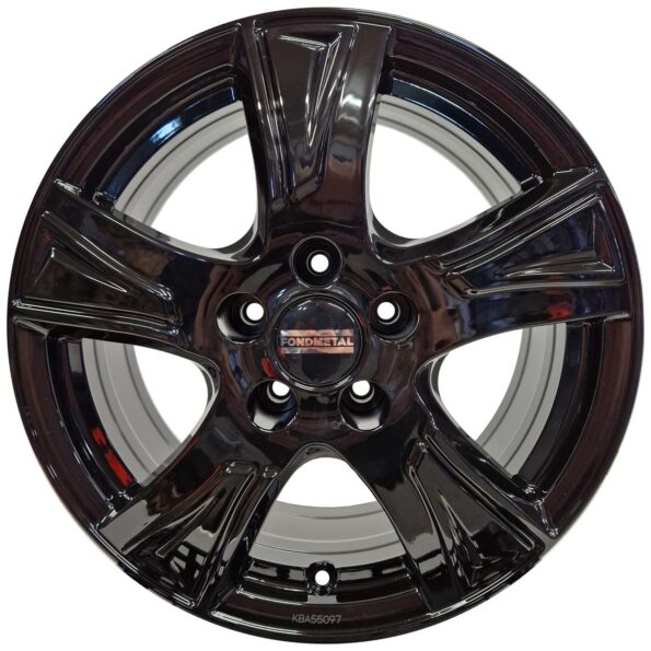 Fondmetal PRO1 Glossy Black 7x17 5x120 ET50 CB65,1 R14 1000 kg RF19465