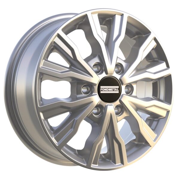 Fondmetal PRO2 Glossy Silver 7x17 6x130 ET50 CB84,1 R14 1250 kg RF19471