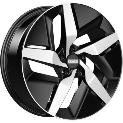 Fondmetal e-Joule Glossy Black Machined 8,5×21 5×112 ET48 CB66,5 R14 1050 kg RF18745