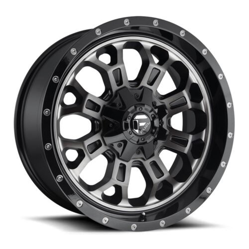 Fuel D561 Crush Gloss Machined Double Dark Tint 9×17 5×114.3 ET1 CB78,1 (PCD2: 5×127) 60° 1133 kg D56117902650