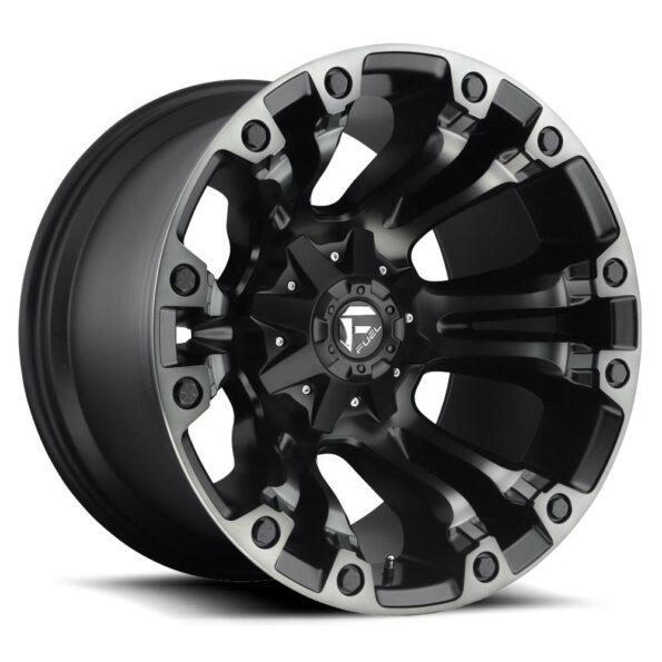 Fuel D569 Vapor Matte Black Double Dark Tint 9x20 6x139.7 ET2 CB106,0 (PCD2: 6x135) 60° 1133 kg D56920909849A