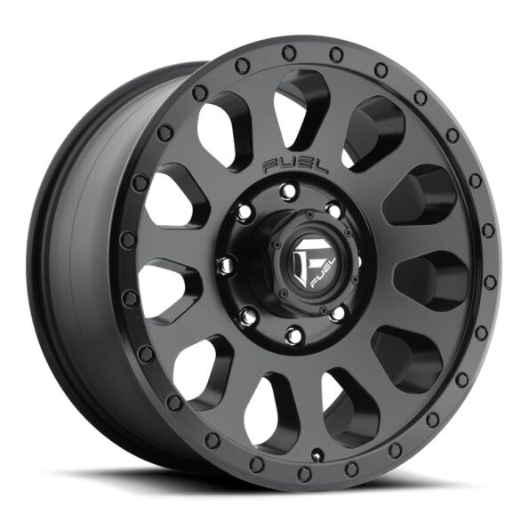 Fuel D579 Vector Matte Black 9x18 6x139.7 ET1 CB108,0 60° 1133 kg D57918908350