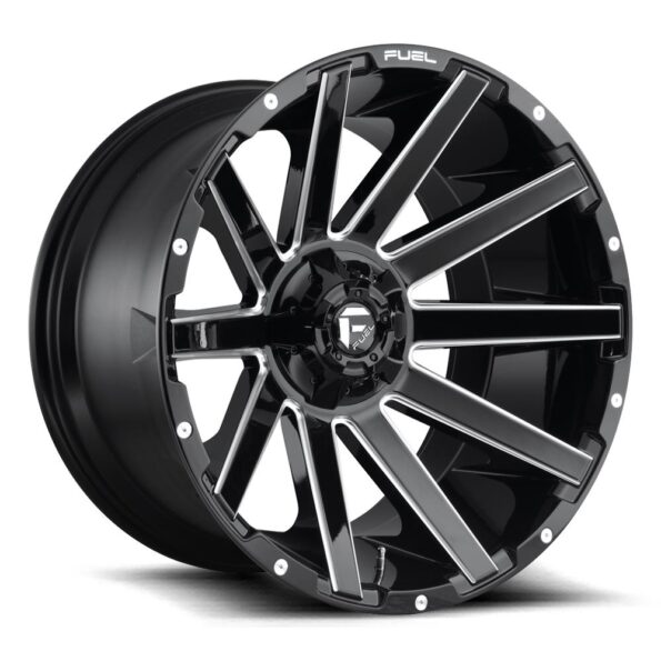 Fuel D615 Contra Gloss Black Milled 10x22 6x139.7 ET-19 CB106,0 (PCD2: 6x135) 60° 1133 kg D61522009846