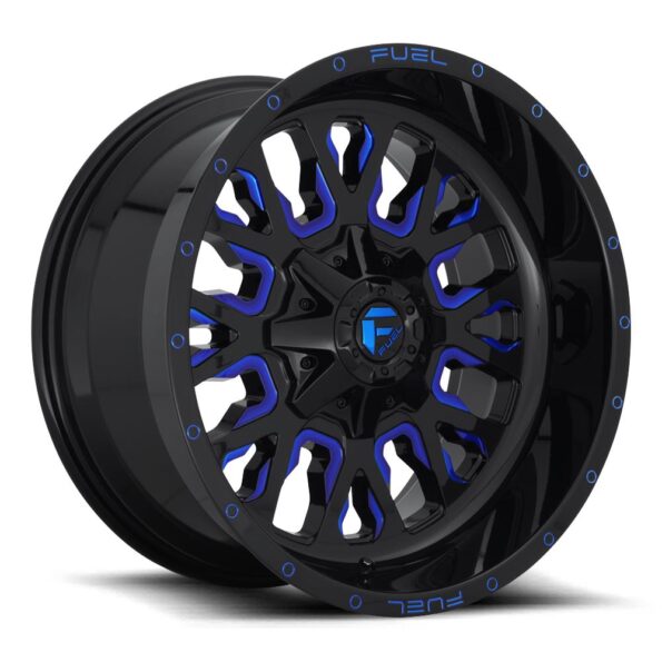 Fuel D645 Stroke Gloss Black Blue Tinted Clear 9x18 6x139.7 ET20 CB106,0 (PCD2: 6x135) 60° 1133 kg D64518909857
