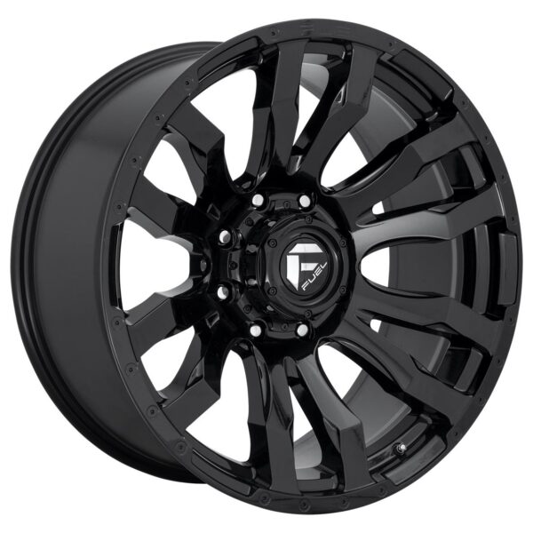 Fuel D675 Blitz Gloss Black 12x22 6x139.7 ET-44 CB106,0 60° 1133 kg D67522208447