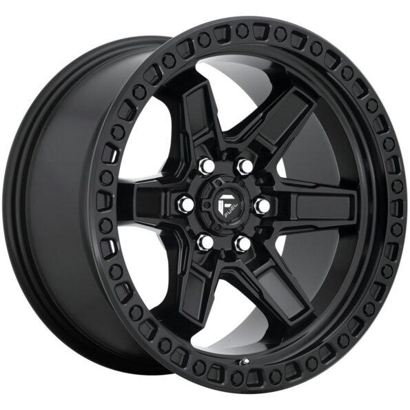 Fuel D697 Kicker Matte Black 9x17 6x114.3 ET12 CB66,1 60° 1043 kg D69717908755