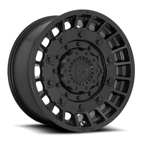 Fuel D723 Militia Matte Black 10x20 6x139.7 ET-18 CB106,0 (PCD2: 6x135) 60° 1133 kg D72320009847