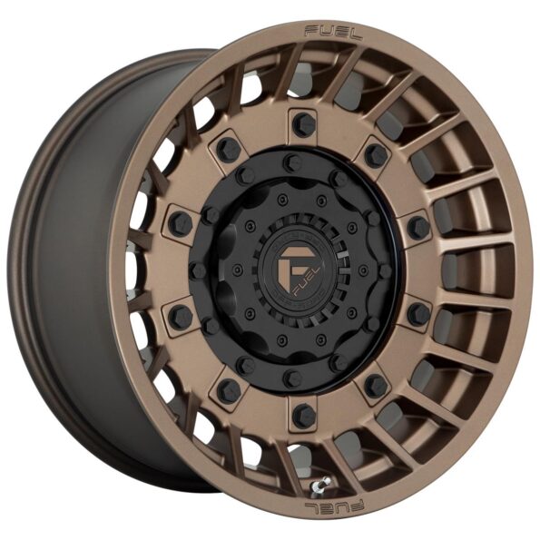 Fuel D725 Militia Matte Bronze & Black 9x17 6x139.7 ET1 CB106,0 (PCD2: 6x135) 60° 1133 kg D72517909850