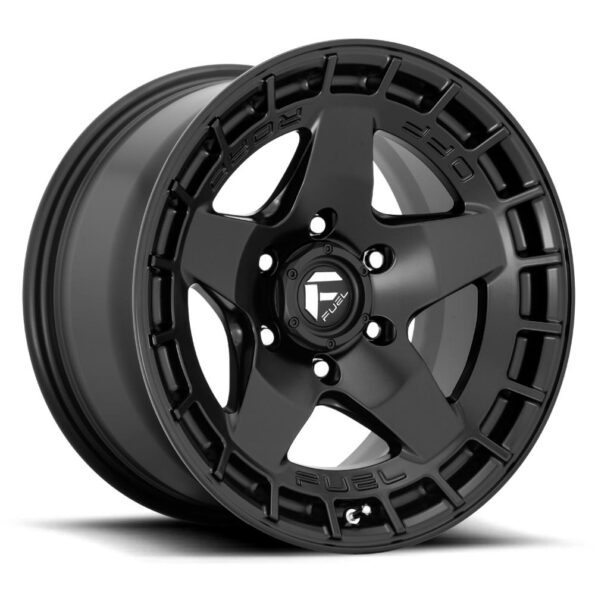 Fuel D733 Warp satin black 9x17 5x127 ET-12 CB71,5 60° 1133 kg D73317907545