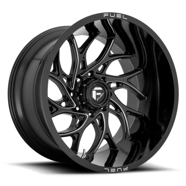 Fuel D741 Runner Gloss Black Milled 10x20 6x135 ET-18 CB87,1 60° 1133 kg D74120008947