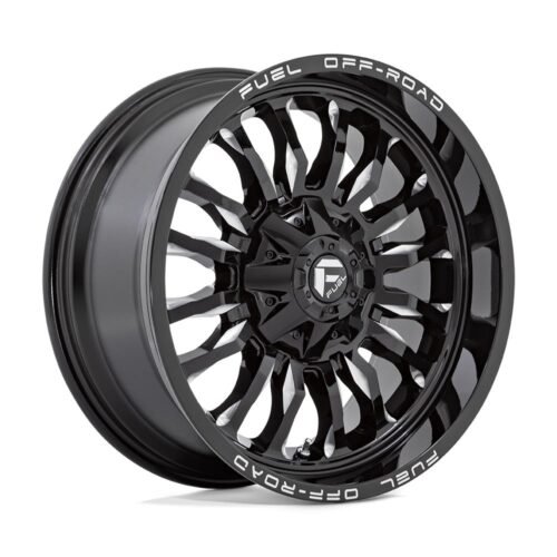 Fuel D795 Arc Gloss Black Milled 10×22 6×139.7 ET-18 CB106,0 (PCD2: 6×135) 60° 1133 kg D79522009847