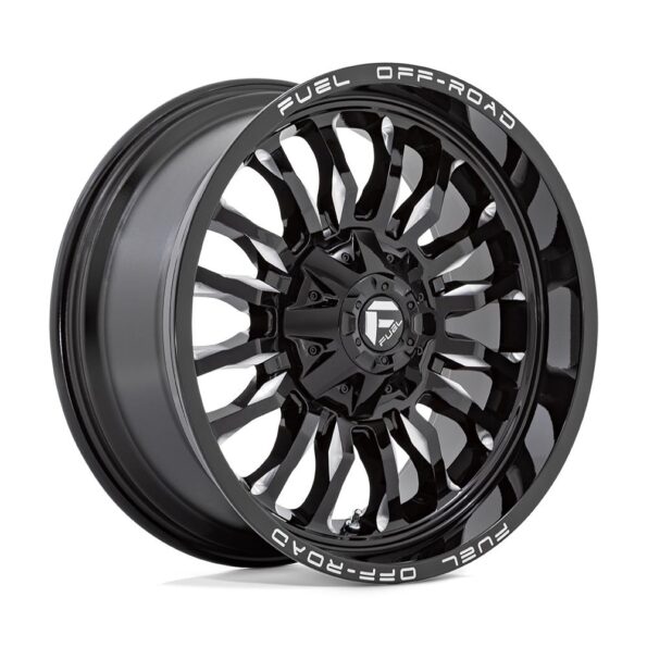 Fuel D795 Arc Gloss Black Milled 10x22 6x139.7 ET-18 CB106,0 (PCD2: 6x135) 60° 1133 kg D79522009847