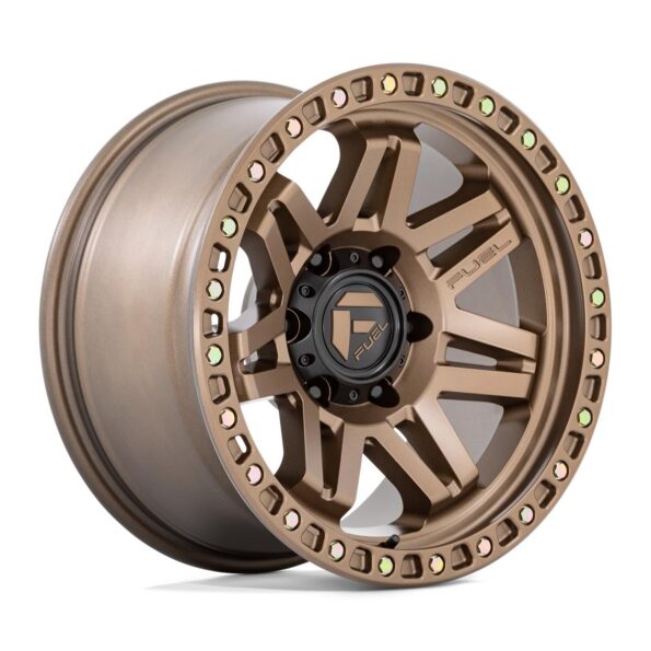 Fuel D811 Syndicate Full Matte Bronze 9x17 5x127 ET1 CB71,5 60° 1133 kg D81117907550