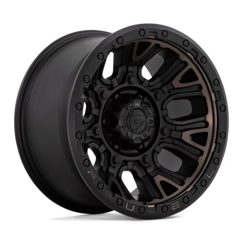 Fuel D824 Traction Matte Black With Double Dark Tint 9×20 6×139.7 ET1 CB106,0 60° 1133 kg D82420908450