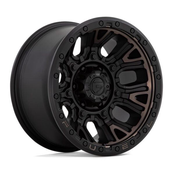 Fuel D824 Traction Matte Black With Double Dark Tint 9x20 6x139.7 ET1 CB106,0 60° 1133 kg D82420908450