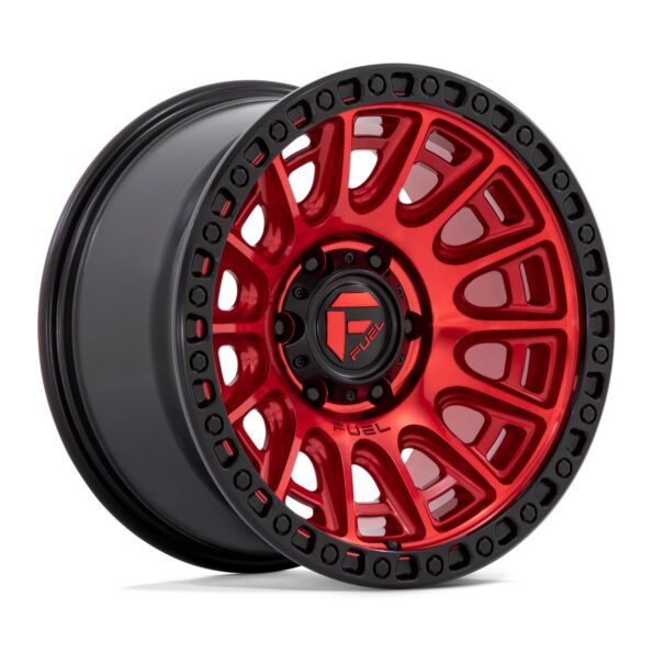 Fuel D834 Cycle Candy Red With Black Ring 9x17 5x127 ET-12 CB71,5 60° 1133 kg D83417907545
