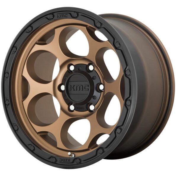 KMC KM541 Dirty Harry Matte Bronze With Black Lip 8,5x18 5x127 ET18 CB71,5 60° 1133 kg KM54188550618