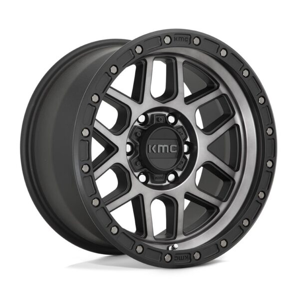 KMC KM544 Mesa Satin Black With Gray Tint 9x20 6x139.7 ET18 CB106,0 60° 1133 kg KM54429068418