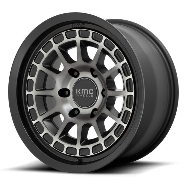 KMC KM719 Canyon Satin Black With Gray Tint 8,5x17 5x127 ET0 CB71,5 60° 1133 kg KM71978550400