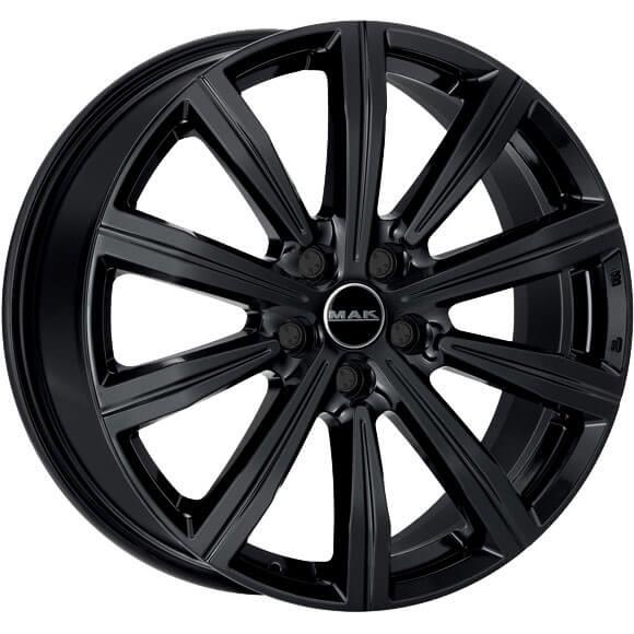 MAK Birmingham Gloss Black 8,5x20 5x120 ET43 CB64,1 60° 1000 kg F8520IRGB43IR9