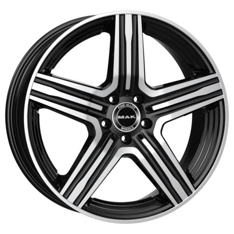 MAK Lewis Black Mirror 8,5x21 5x112 ET40 CB66,6 R14 1050 kg F8521EWBM40WSY
