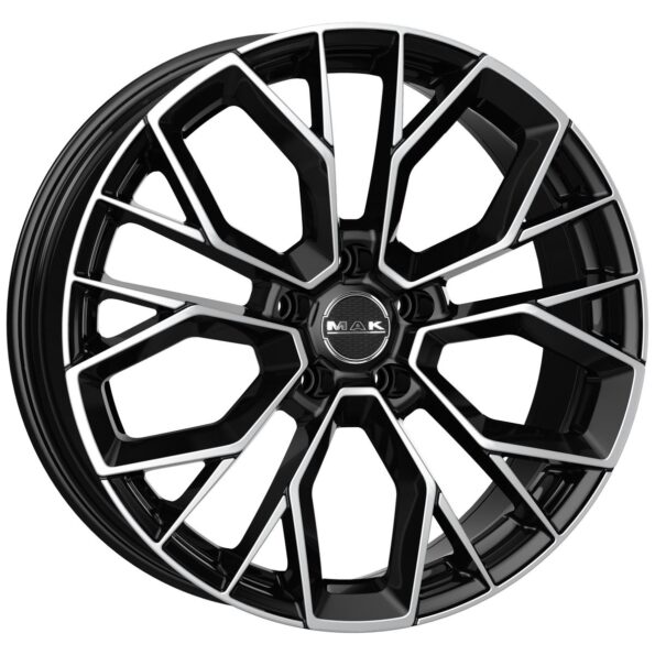 MAK Stilo Black Mirror 8,5x21 5x112 ET45 CB57,1 R14 870 kg F8521TSBM45VW3X
