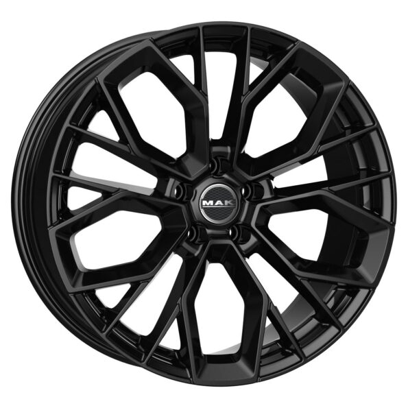 MAK Stilo-D Gloss Black 9,5x20 5x112 ET22 CB66,5 60° 860 kg F9520TPGB22WSX