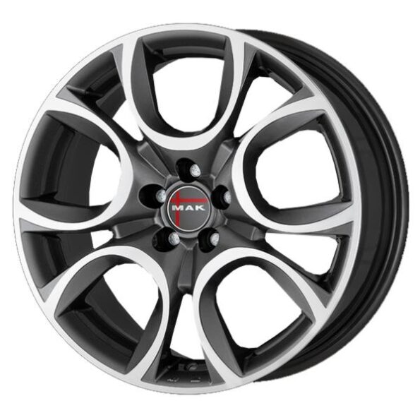 MAK Torino W Gun Met-Mirror Face 6,5x16 4x108 ET32 CB65,1 Flat 550 kg F6560ONQM32EG1X