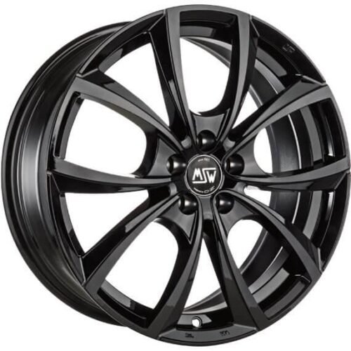 MSW 27T Gloss Black 8,5×19 5×114.3 ET35 CB64,1 60° 690 kg W19399001TC5