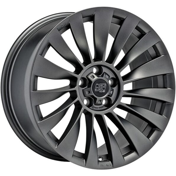 MSW 37T Matt Dark Graphite 8,5x19 5x114.3 ET35 CB64,1 60° 690 kg W19459001TM6