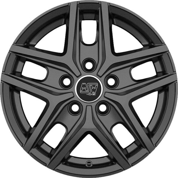 MSW 40 Van Gloss Dark Grey 6,5x16 5x160 ET55 CB65,1 60° 1300 kg W19362009TRC
