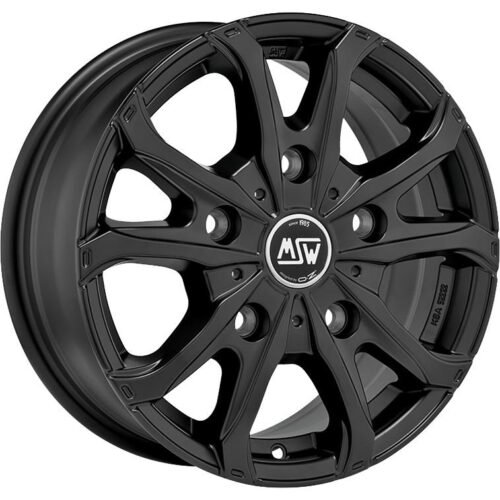 MSW 48 Van Matt Black 7,5×18 5×108 ET45 CB65,1 60° 1300 kg W19391001T53