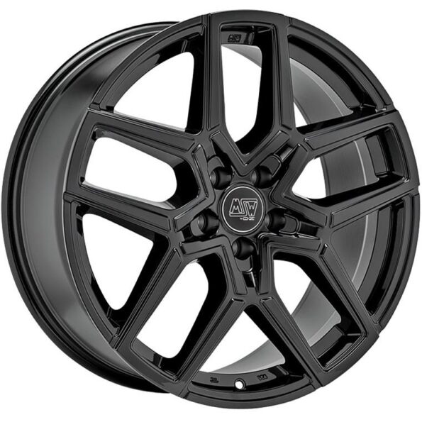 MSW 52 Gloss Black 8,5x20 5x114.3 ET35 CB73,0 60° 1150 kg W19428503C5