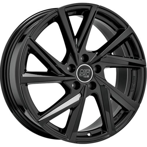 MSW 80-5 Gloss Black 6,5×16 5×114.3 ET45 CB67,1 60° 600 kg W19386009TC5