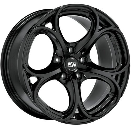 MSW 82 Gloss Black 8×18 5×108 ET50 CB63,4 60° 570 kg W19374006TC5