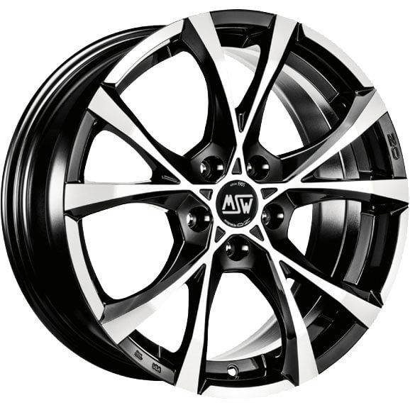 MSW Cross Over Gloss Black Full Polished 7x16 5x114.3 ET45 CB73,1 60° 680 kg W1923950556