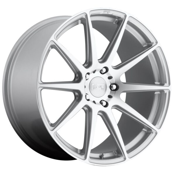 Niche M146 Essen Gloss Silver Machined 9x20 5x120 ET35 CB72,6 60° 907 kg M146209021+35