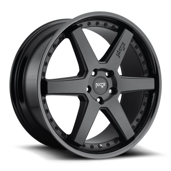 Niche M192 Altair Gloss Black Matte Black 8,5x19 5x108 ET40 CB72,6 60° 816 kg M192198531+40
